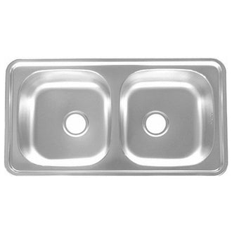 حوض 2 عين مربع 48 * 87 سم