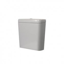 Duravit D-Code Cistern Tank And Trim For Bottom Left Supply With Push-Button Chrome