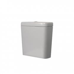 Duravit D-Code Cistern Tank And Trim For Bottom Left Supply With Push-Button Chrome