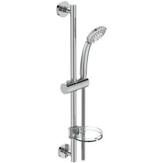 Ideal Standard Ideal Rain Shower Set â€“ 3 Functions With Soap Holder