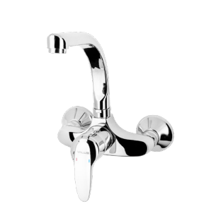 Valu Modena Kitchen Mixer Wall Mounted, Upper Spout